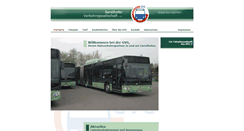 Desktop Screenshot of gersthofer-verkehrsgesellschaft.de